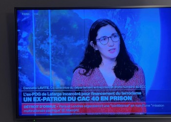 Cannelle Lavite auf France24
